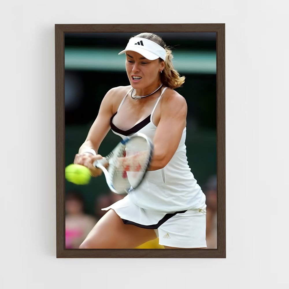 Poster Martina hingis swingue – affiche Tennis (vue 5)